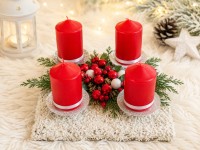 Adventní svícen Adventní svícen